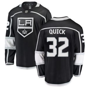 Kinder Los Angeles Kings Eishockey Trikot Jonathan Quick #32 Breakaway Schwarz Fanatics Branded Heim